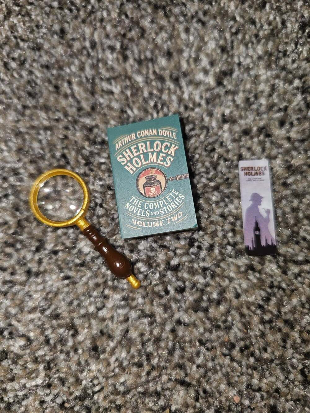Mini Brands Sherlock Holmes Volume Two Book And Magnifier